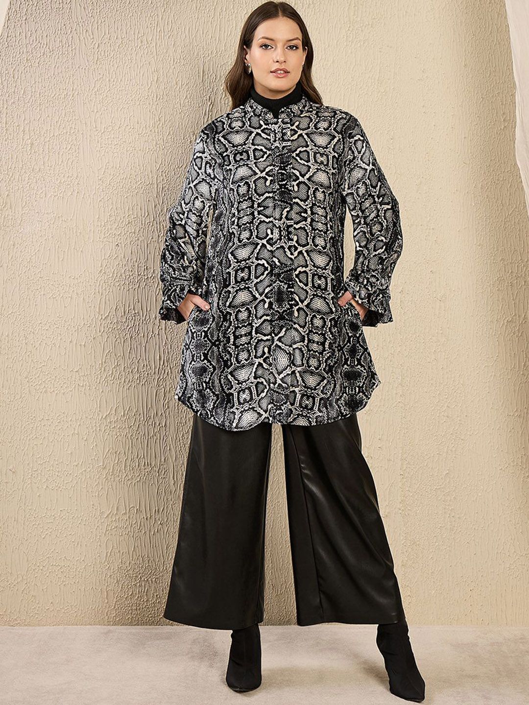 Women Open Front Jacket - Image 2