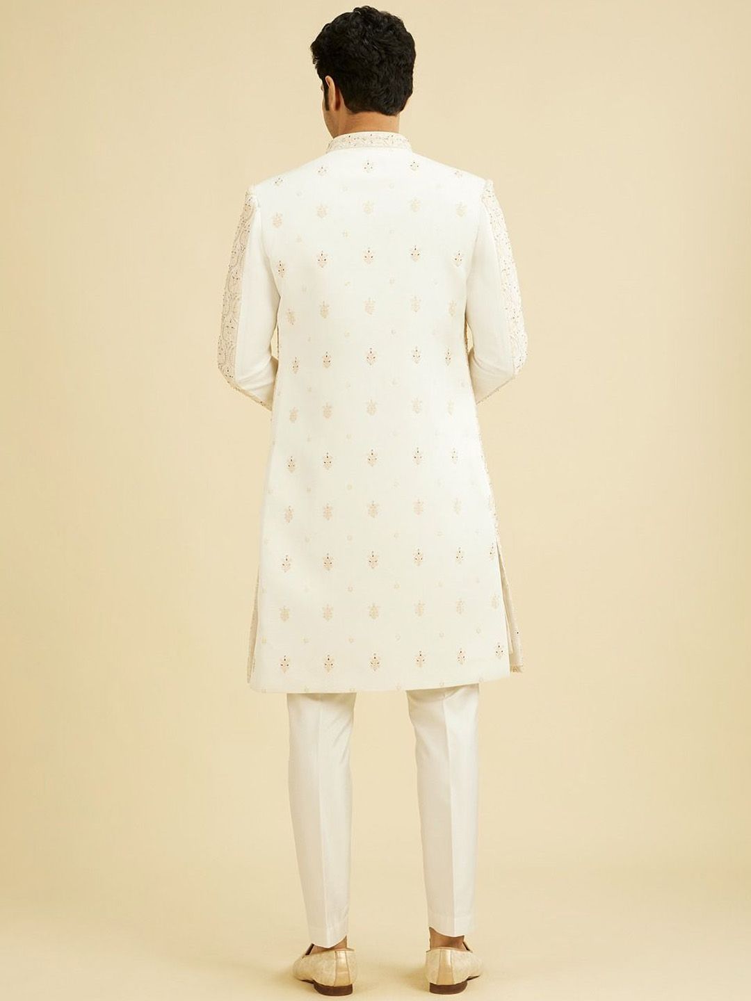 Embroidered Sherwani Set - Image 4