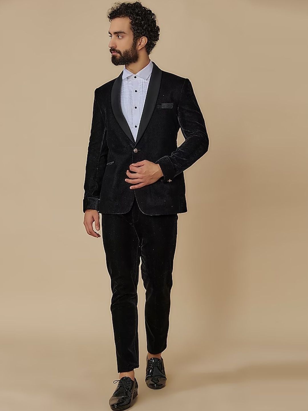Men Single Breasted Blazer