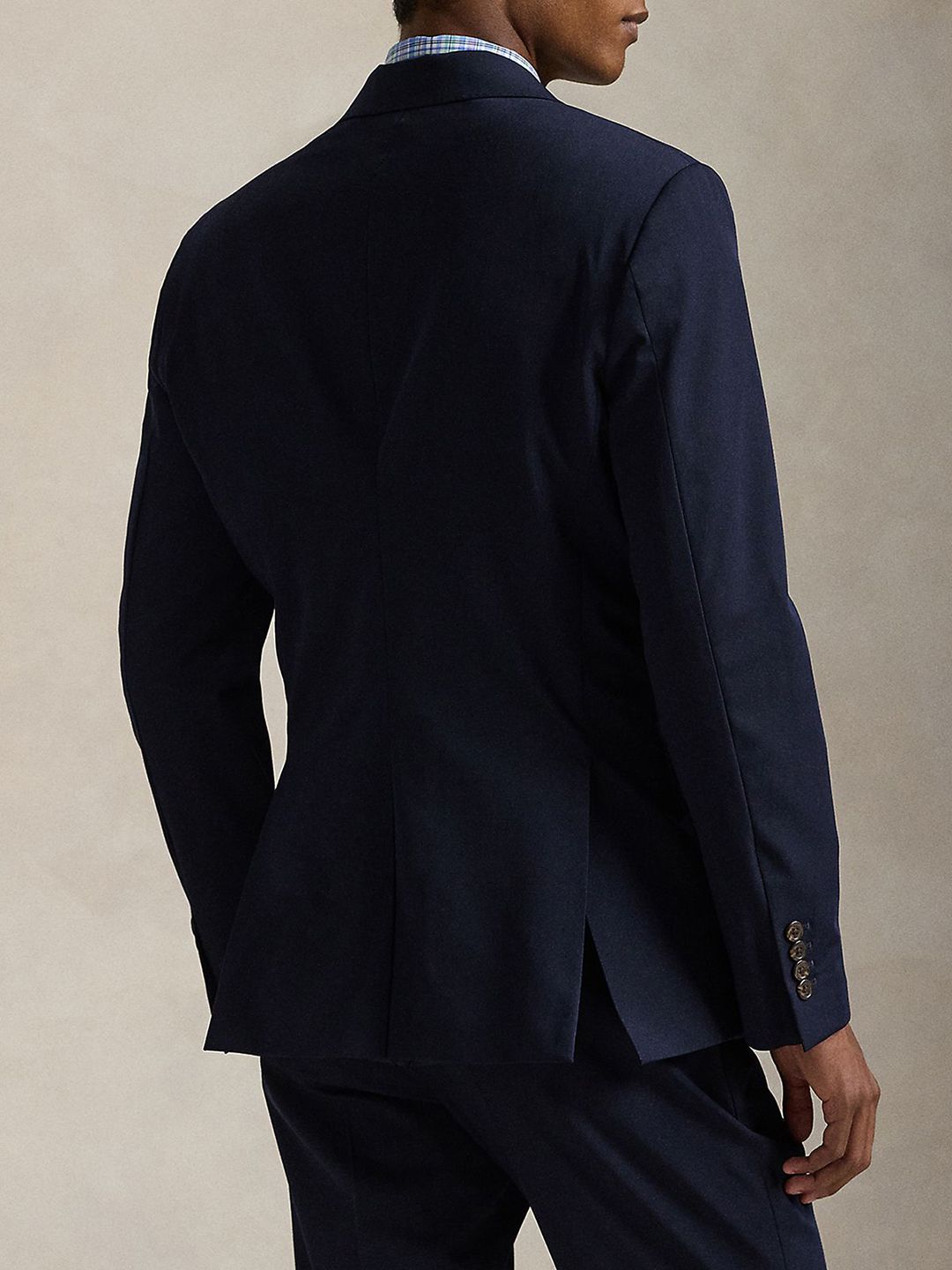 Men Solid Twill Single Breasted Blazer - Image 2