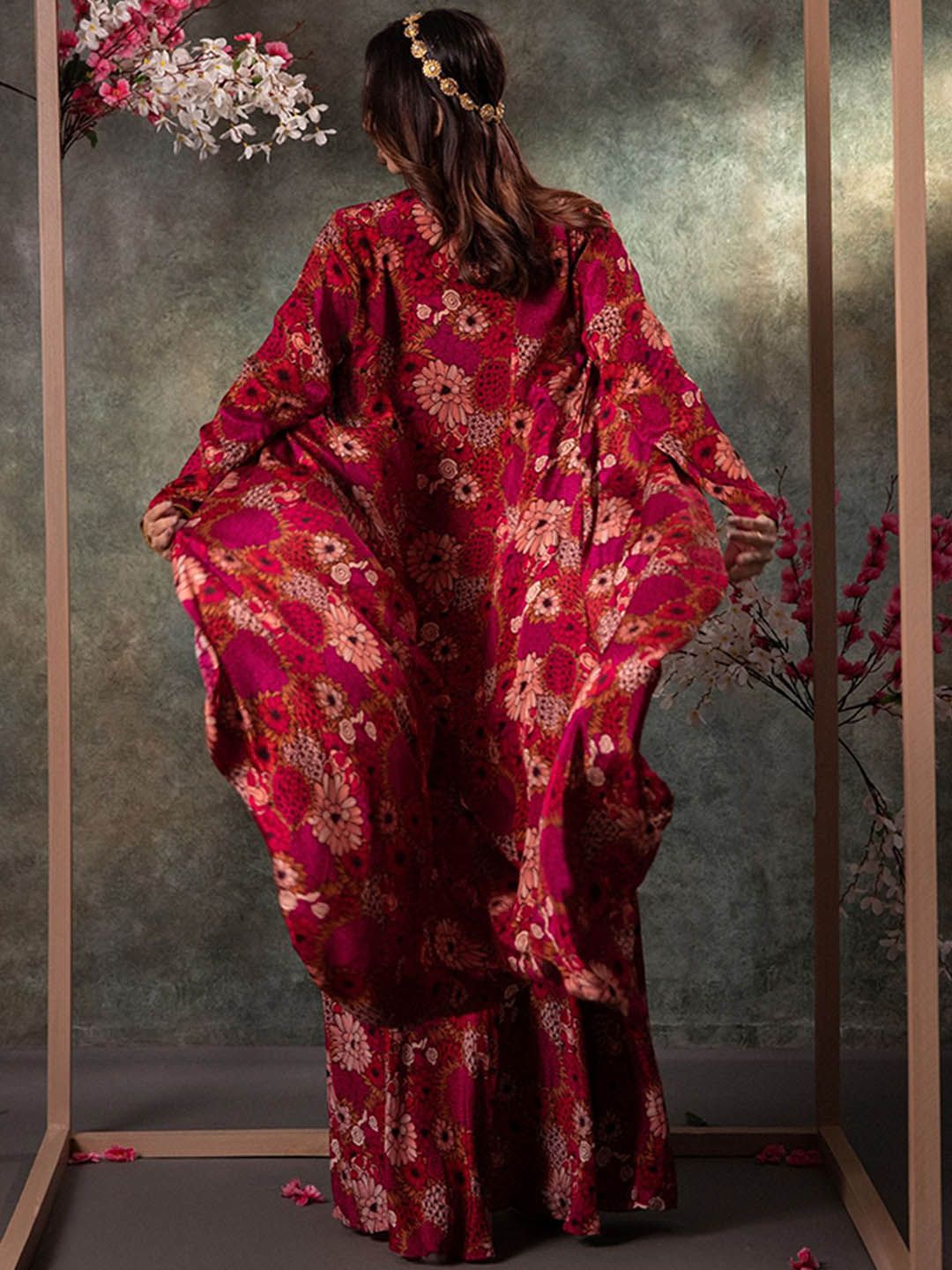 Women Printed Sleeveless Co-Ords - Image 3