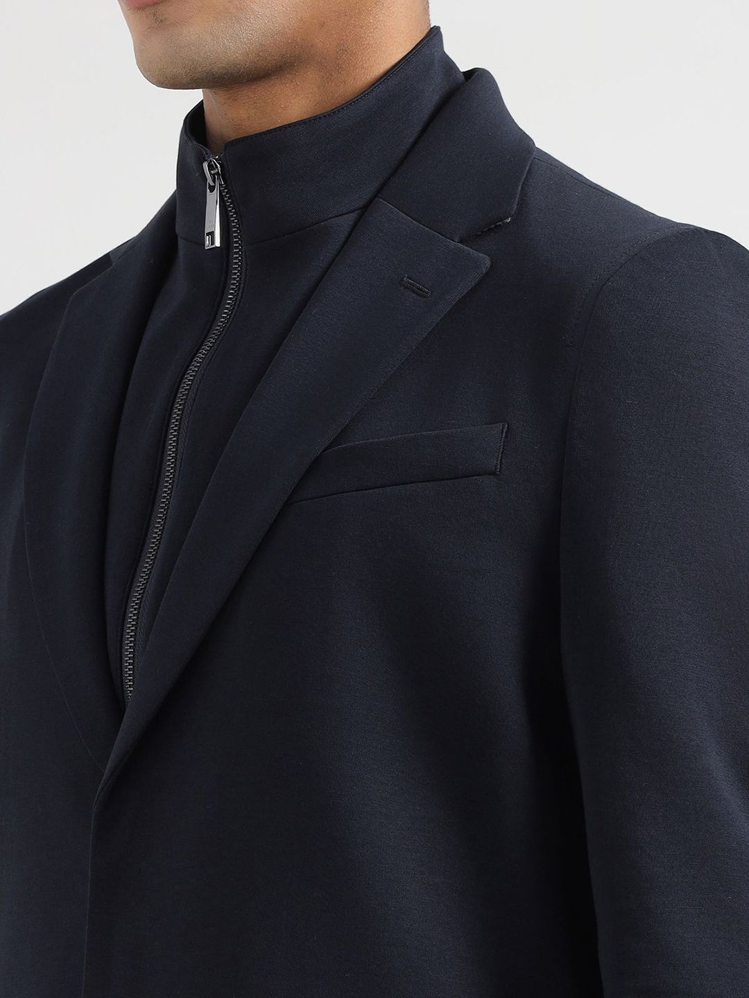 Ted Baker Notched Lapel Long Sleeve Single Breasted Blazer - Image 3