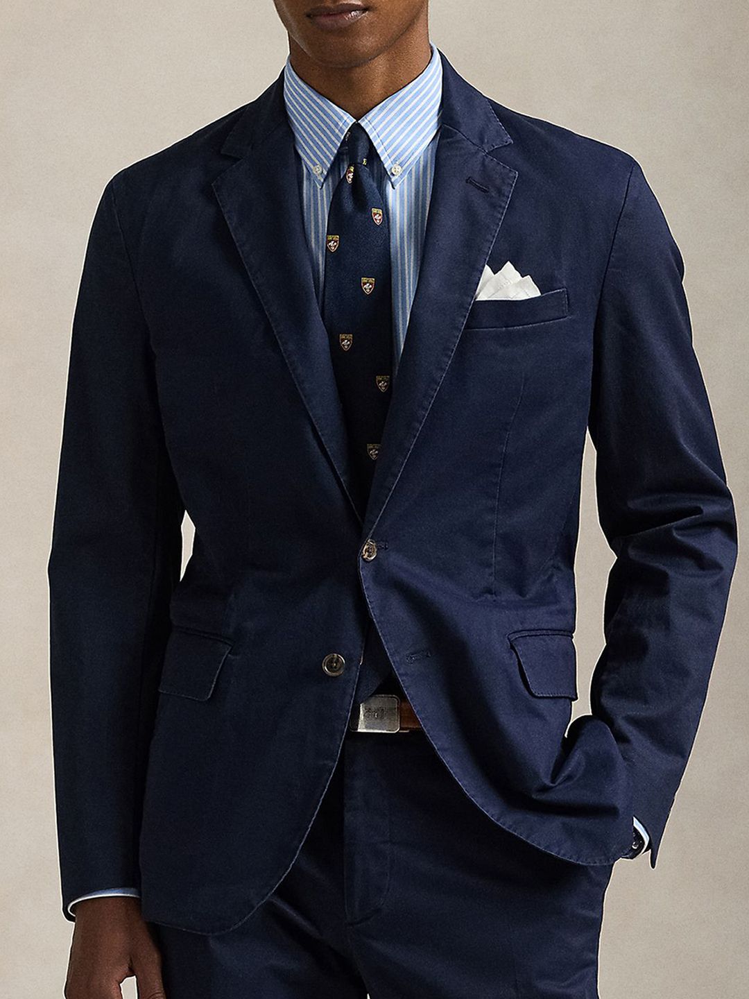 Slim-Fit Single Breasted Blazer