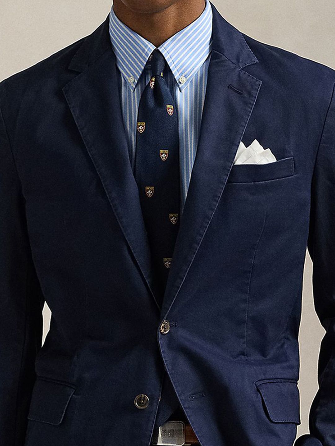 Slim-Fit Single Breasted Blazer - Image 2