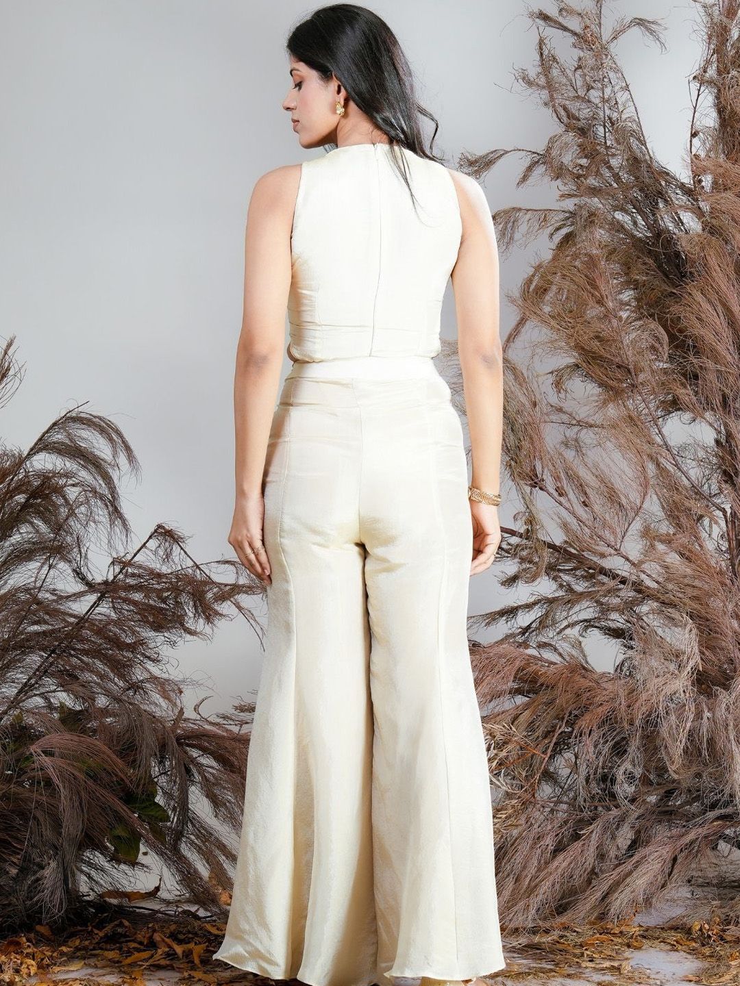 Embroidered Top With Trouser Co-Ords - Image 3