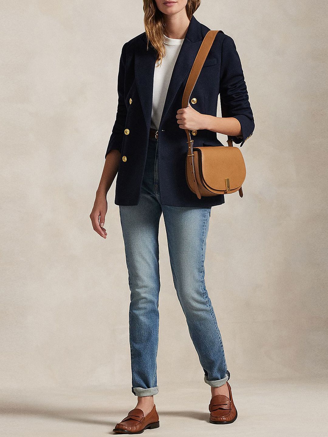 Polo Ralph Lauren Double-Breasted Knit Blazer - Image 3