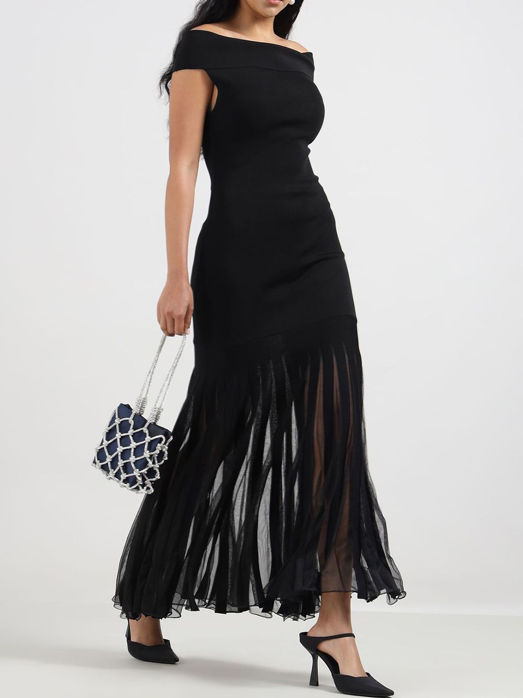 Ted Baker Off-Shoulder Maxi Dress - Image 2