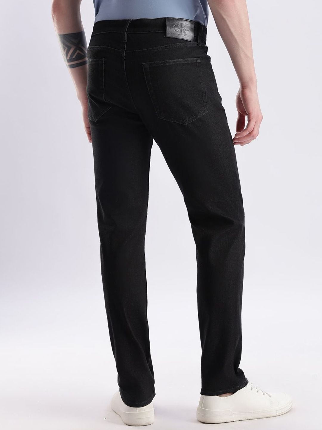 Men Slim Fit Mid-Rise Jeans - Image 4