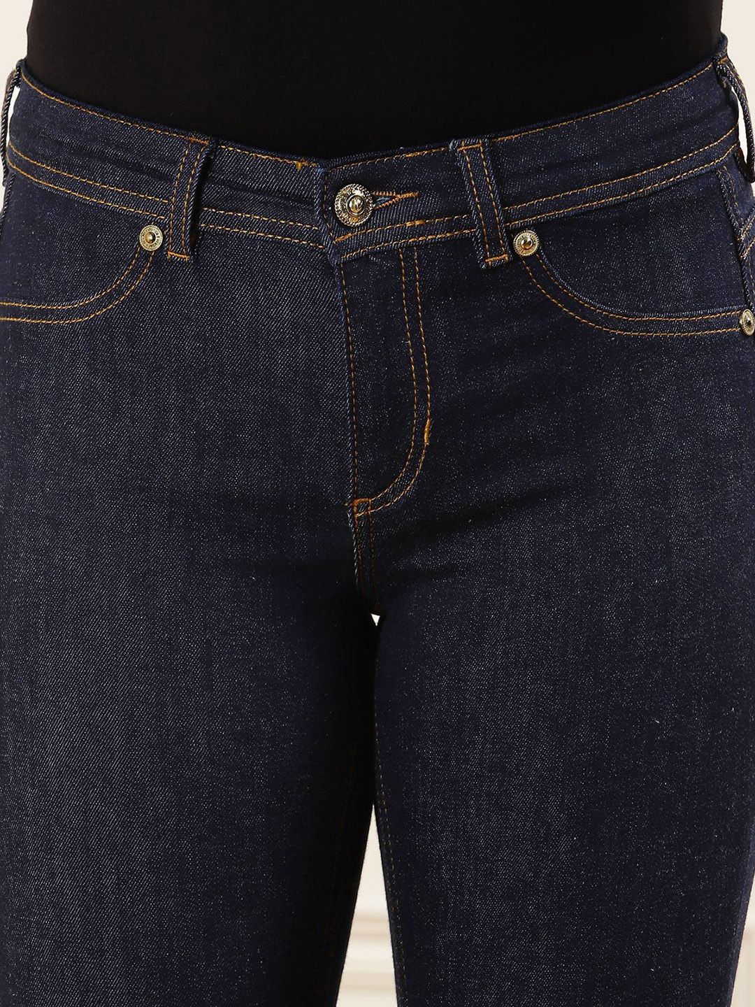 7 For All Mankind Women Slim Fit Mid-Rise Jeans - Image 3