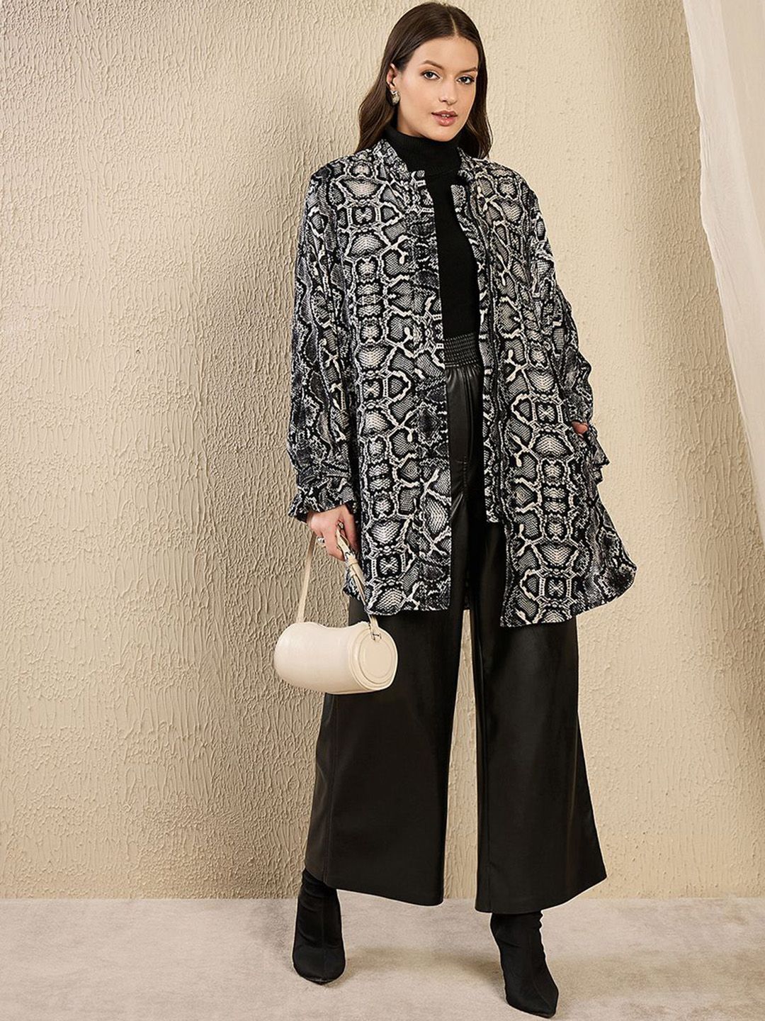 Women Open Front Jacket