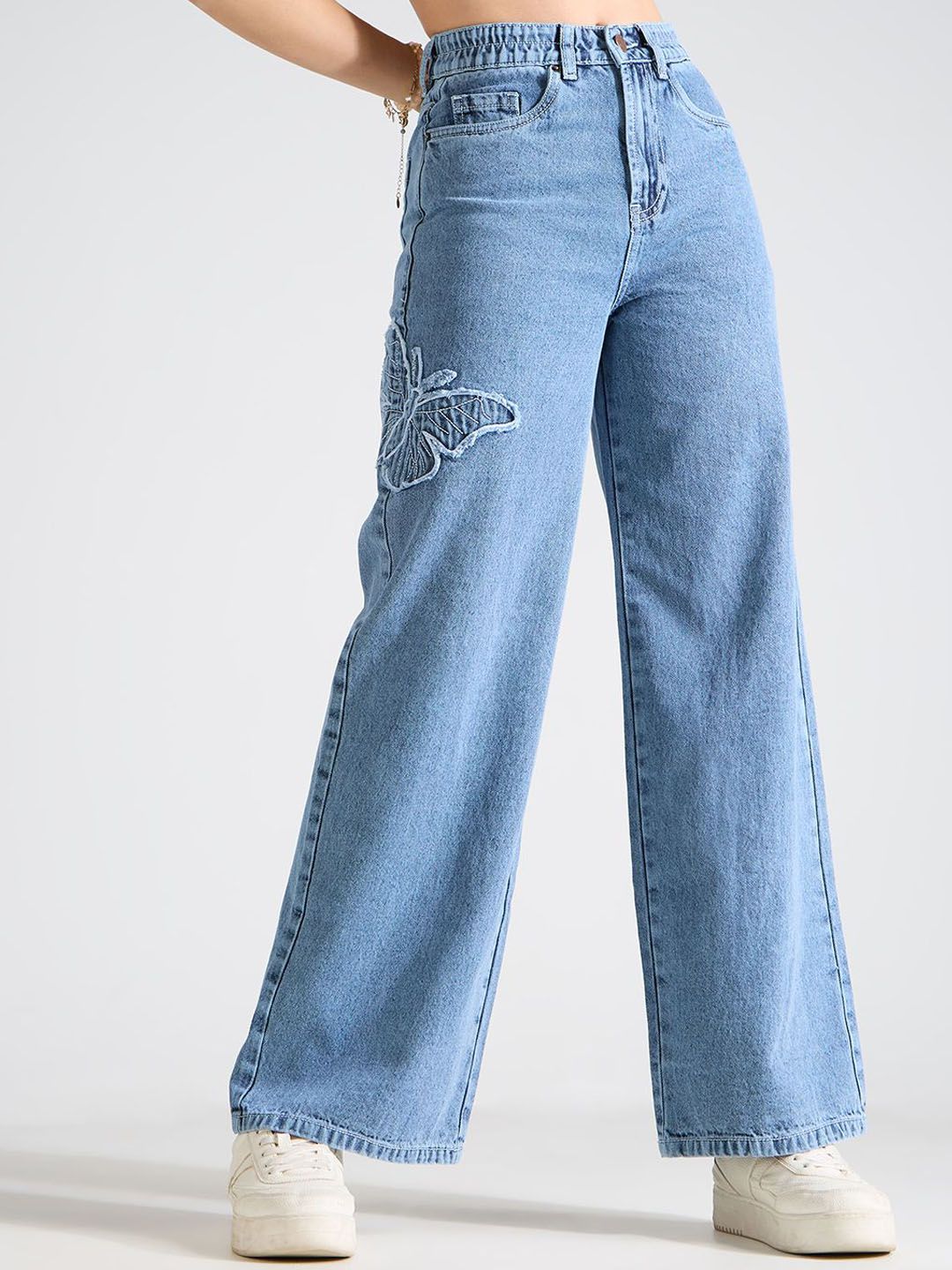 TARAMA Women Wide Leg High-Rise Jeans - Image 3