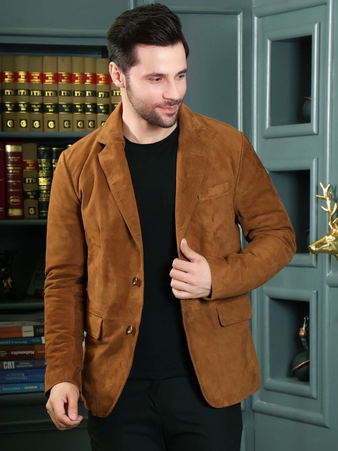 VIVEK KARUNAKARAN Men Bomber Jacket (Copy)