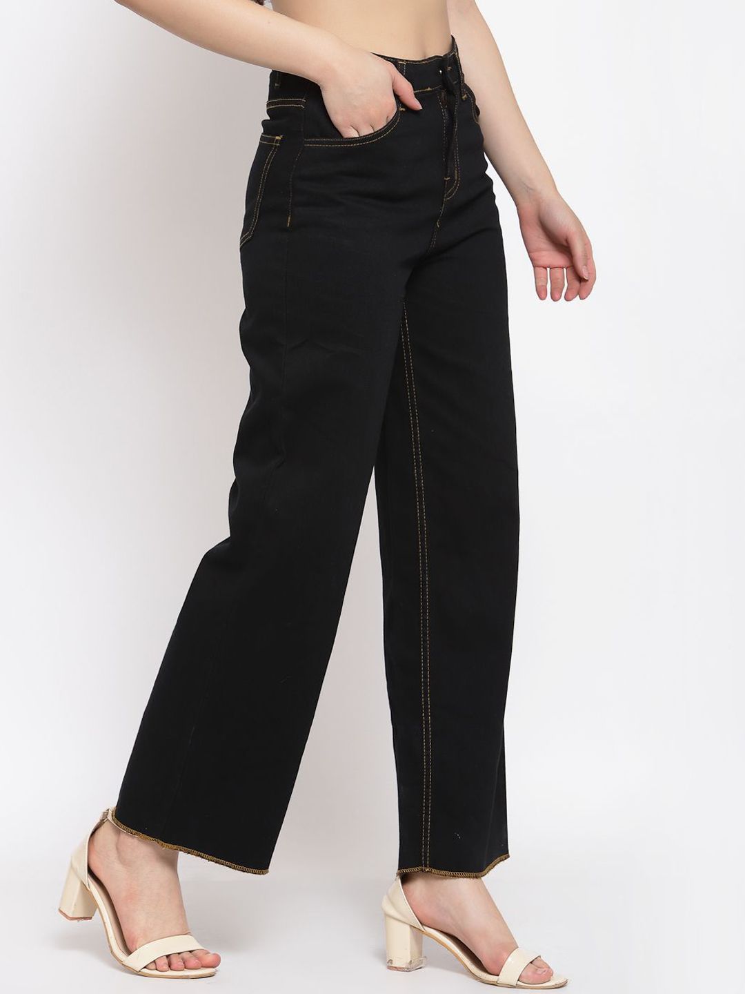 Women Jean Straight Fit High-Rise Stretchable Jeans - Image 2