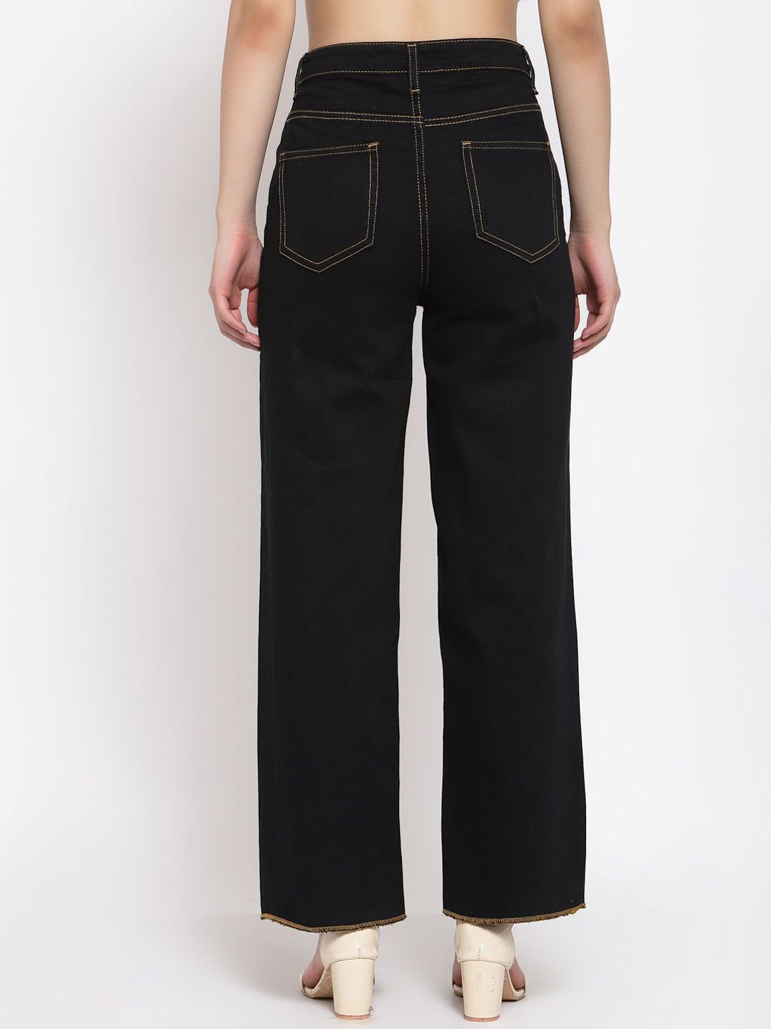 Women Jean Straight Fit High-Rise Stretchable Jeans - Image 3