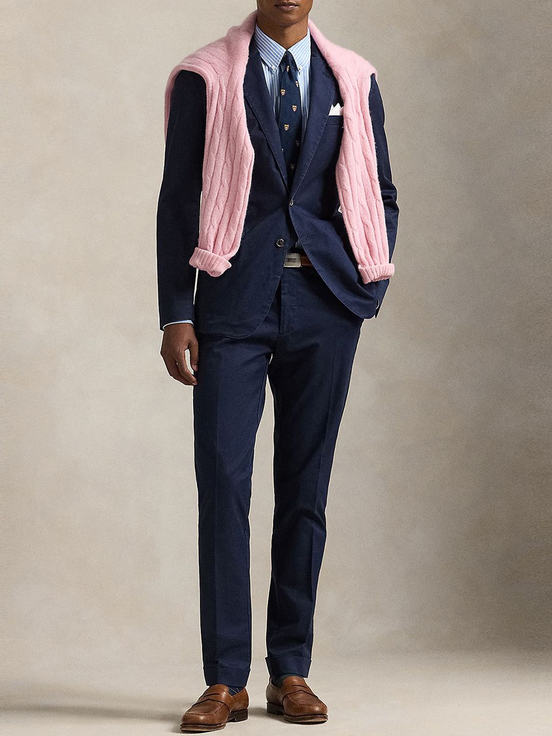 Slim-Fit Single Breasted Blazer - Image 4